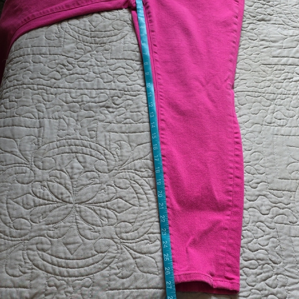 Judy Blue Hot Pink Skinny Jeans - Picture 10 of 10